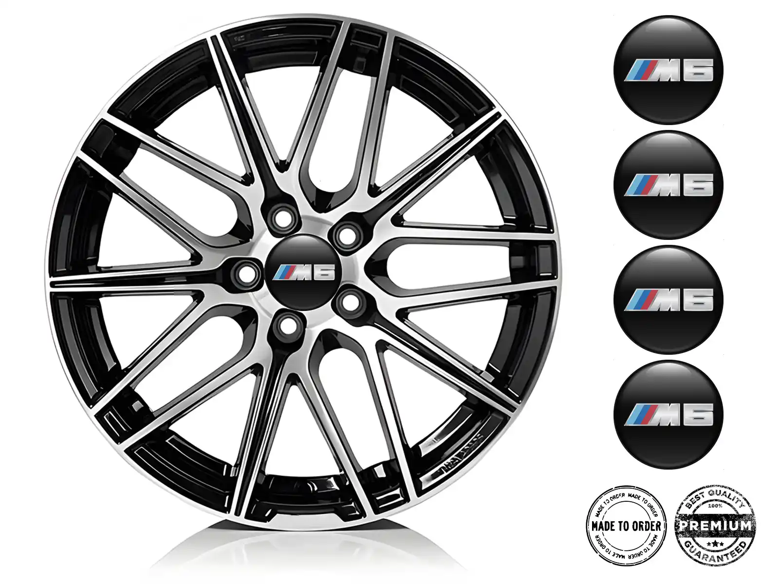 BMW Adesivo Ruota Logo Label Gravitational Thrust